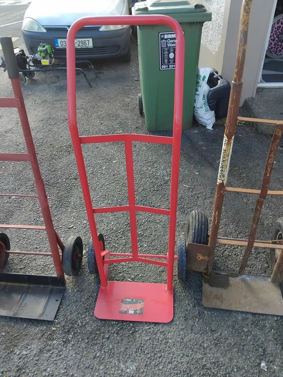 5 hand carts all working perfect priced - Image 4