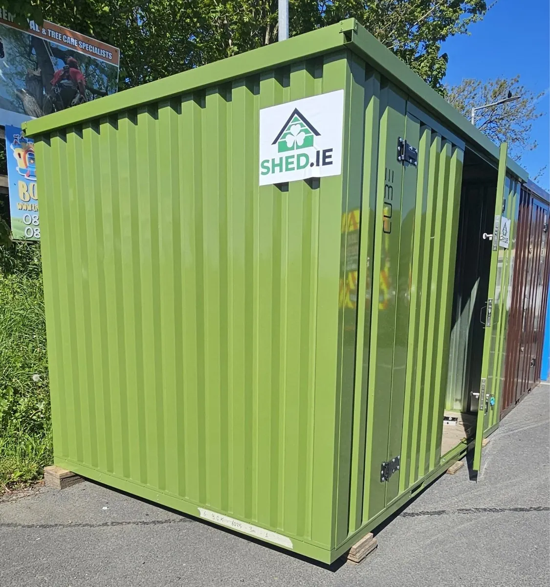 7x10ft Storage Units, Steel Sheds,Flatback Storage - Image 4