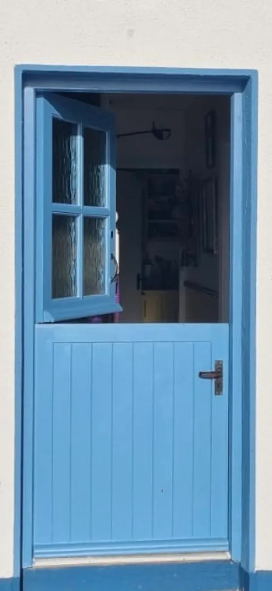 Irish Made Solid Hardwood Cottage Half Doors - Image 1