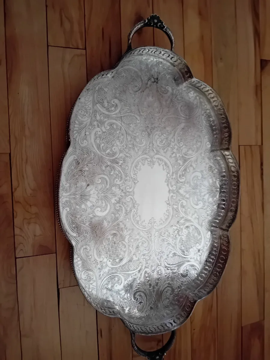 Vintage tea set ashberry silver plated - Image 2