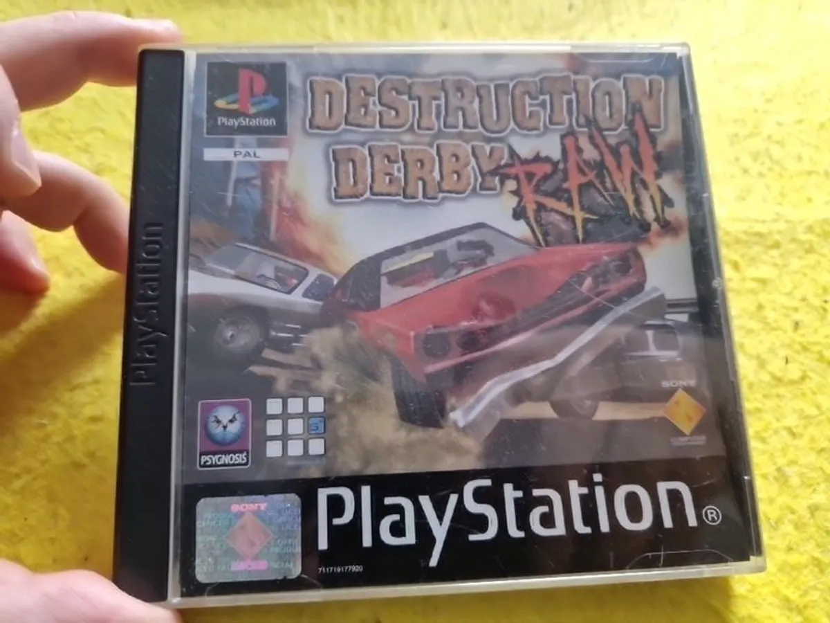 Destruction Derby Raw PlayStation1 Ps1 PlayStation2 Ps2 games Original - Image 2