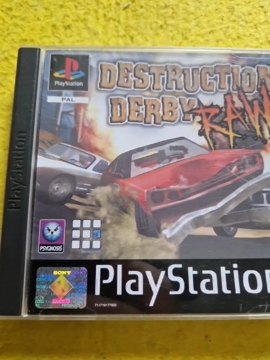 Destruction Derby Raw PlayStation1 Ps1 PlayStation2 Ps2 games Original - Image 3
