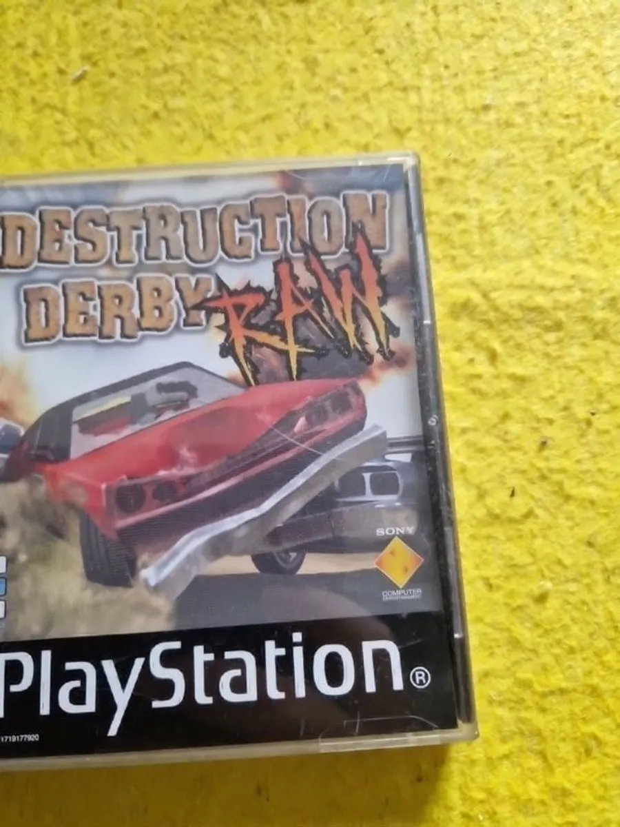 Destruction Derby Raw PlayStation1 Ps1 PlayStation2 Ps2 games Original - Image 4