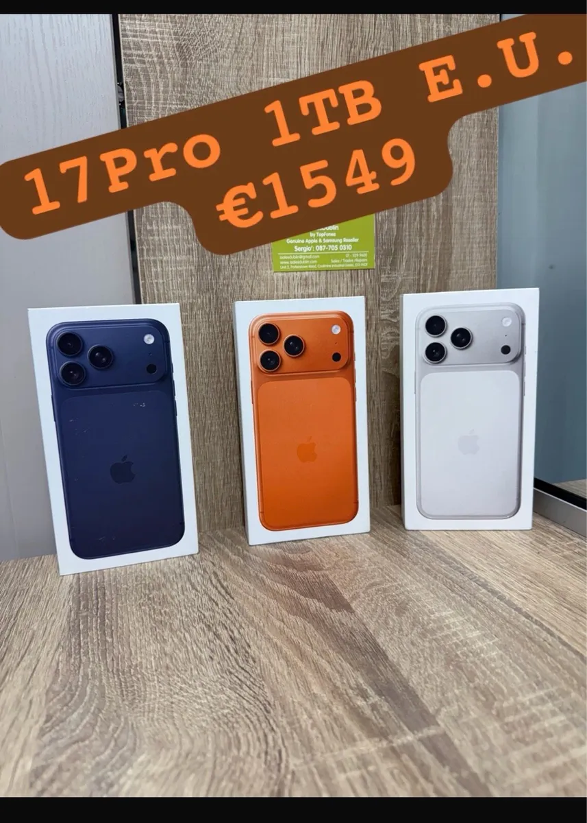 iPhone 17 Pro 512Gb Silver New! Irish stock! - Image 2