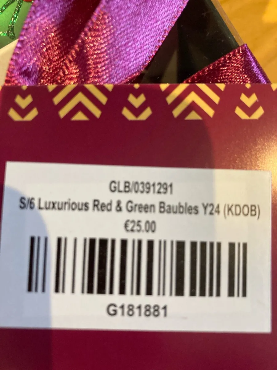 Kilkenny design baubles x 5 - Image 2