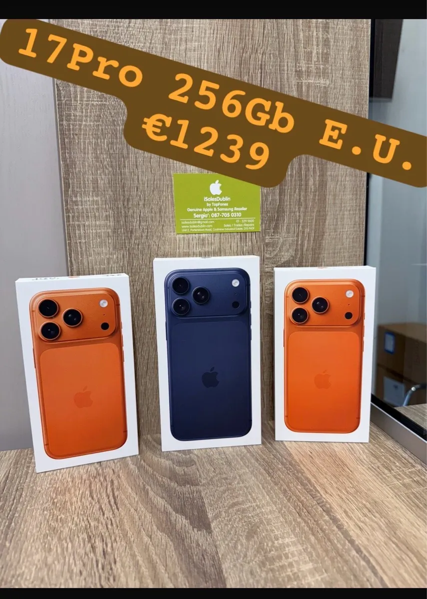 17PRO 1TB ORANGE NEW! European! - Image 3