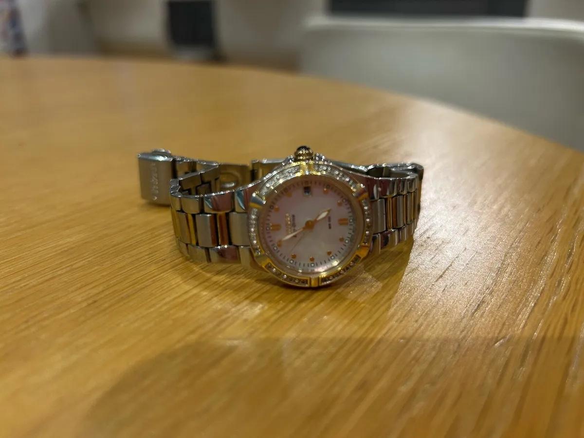 Citizen ladies Corso watch with diamonds - Image 2