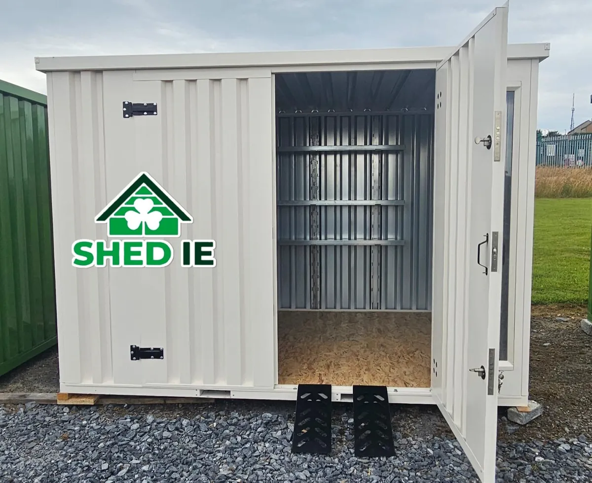 7x10 ft Storage Units,Steel Sheds,Flatback Storage - Image 1