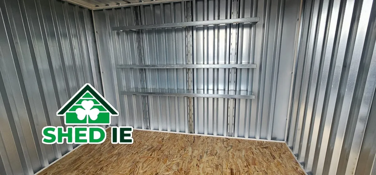 7x10 ft Storage Units,Steel Sheds,Flatback Storage - Image 4