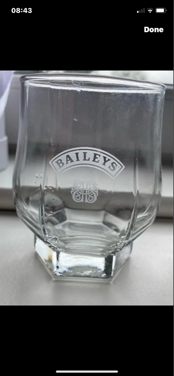 Vintage Baileys Glasses Set - Image 2
