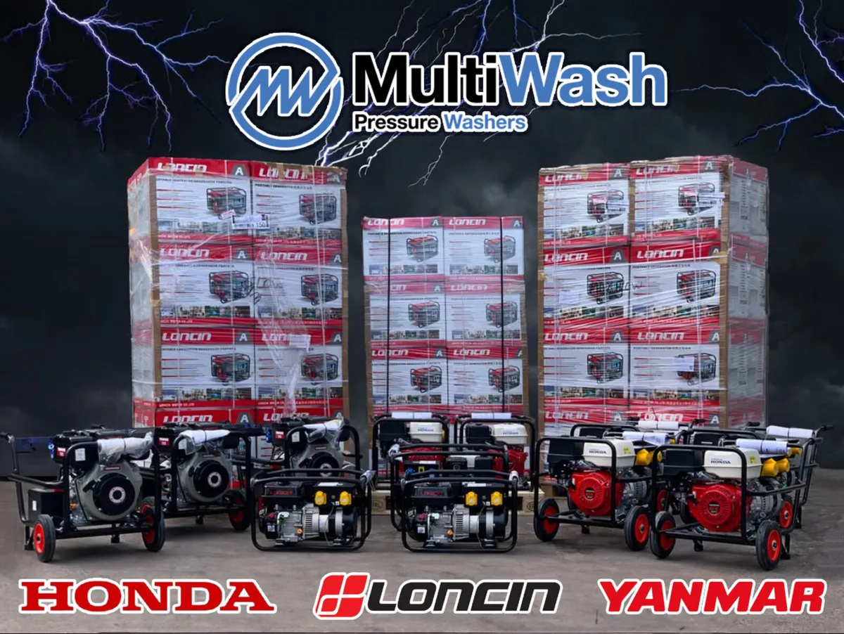 Honda, Loncin & Yanmar Generators