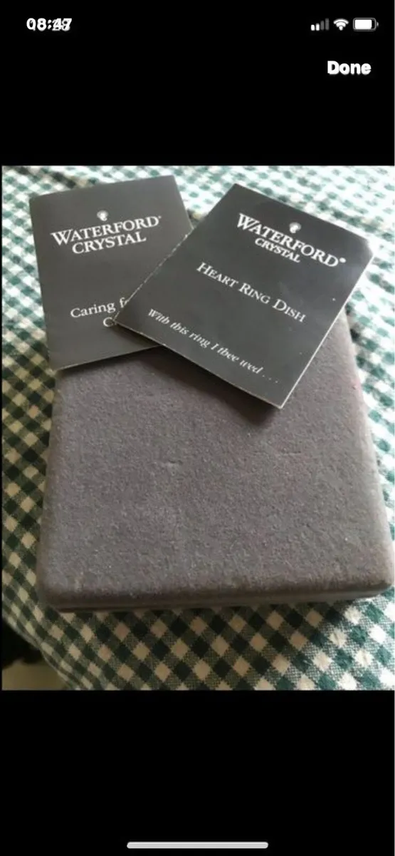 Vintage Waterford Crystal Ring Dish - Image 4