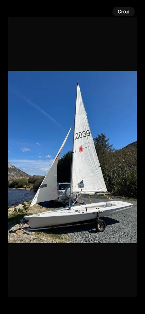 Laser II sailing dingy - Image 1
