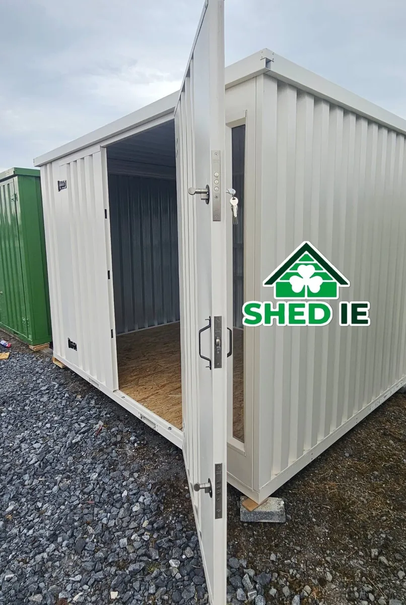 7x10 ft Storage Units,Steel Sheds,Flatback Storage - Image 3