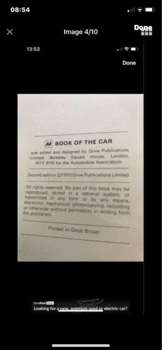 1970 AA Book of The Car - Image 4
