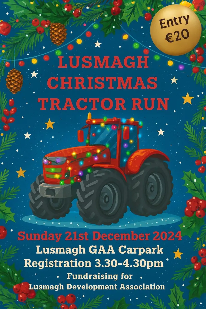 Lusmagh Christmas Tractor Run