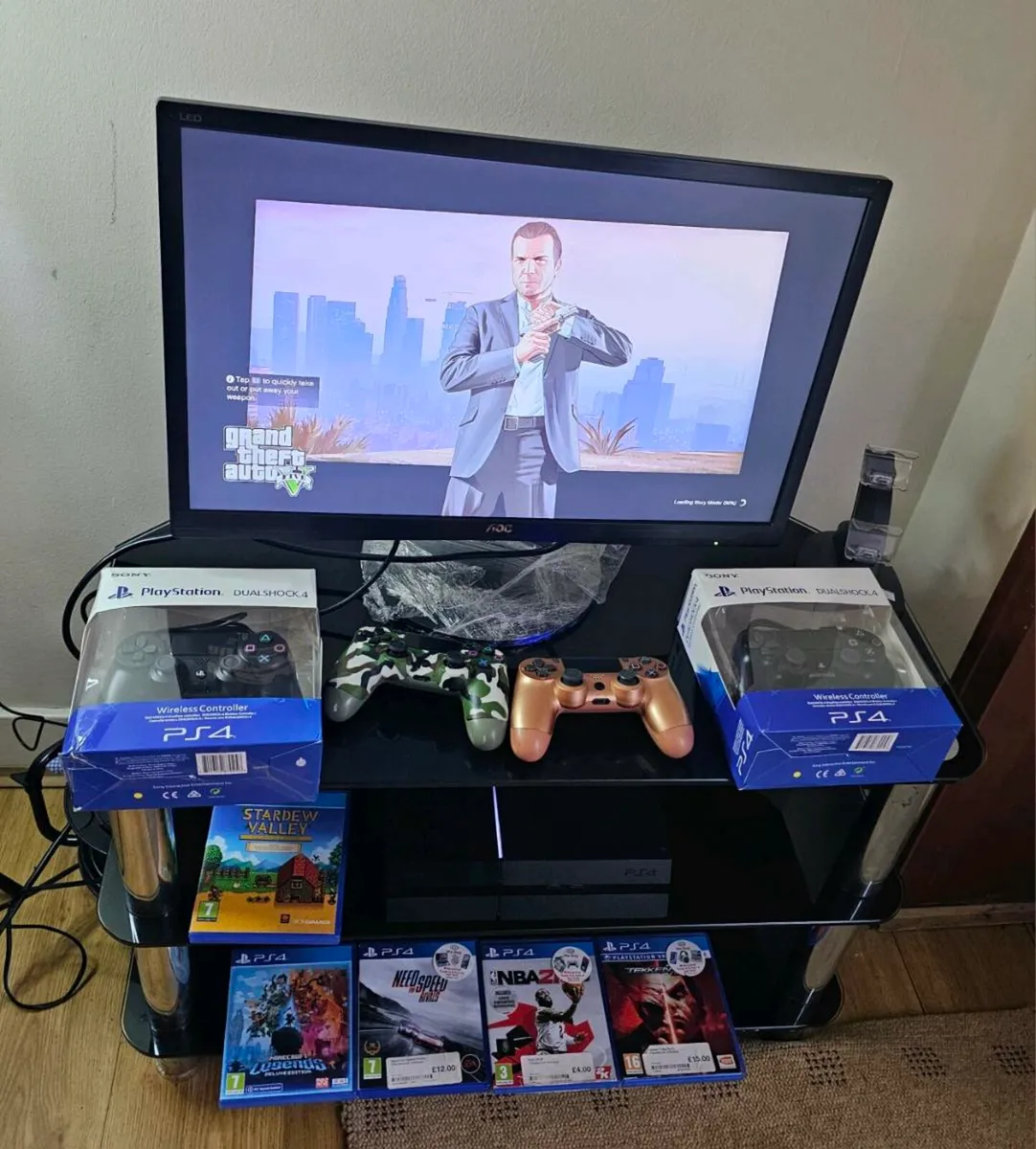 Complete PS4 Gaming Bundle – Ready to Play! 🎮 - Image 1