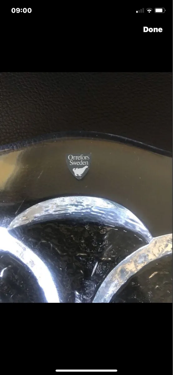 Large Orrefors Serving Plate - Image 2