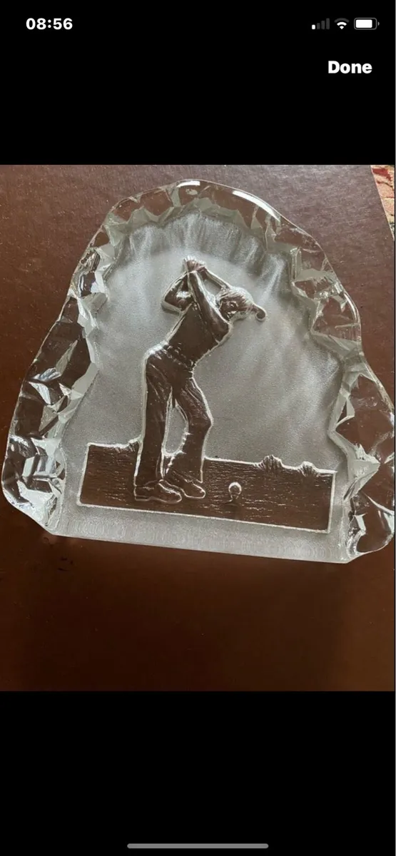 Nybro  Glass Golf Display - Image 1