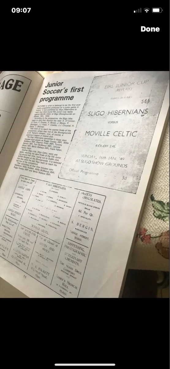 Sligo- Leitrim Junior Soccer Tribute - Image 2