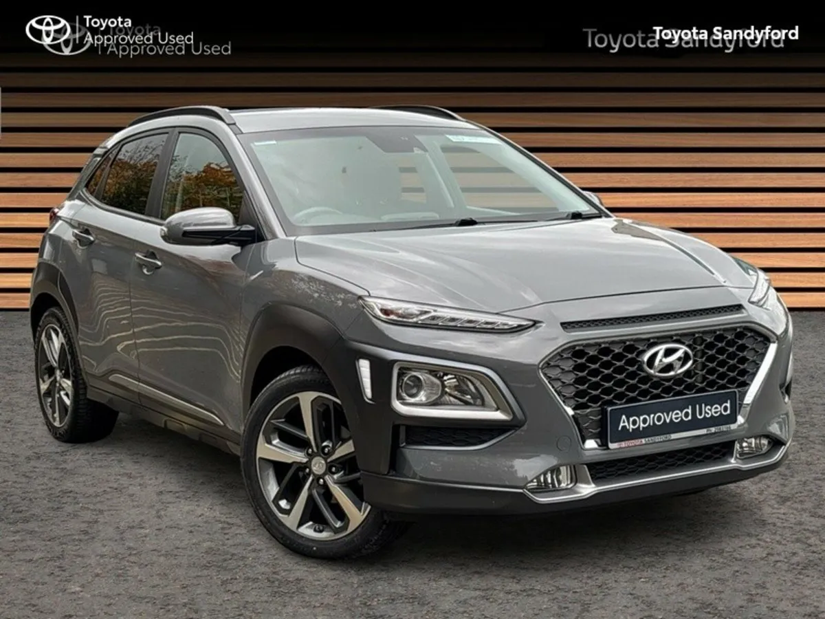 Hyundai KONA 1.0 PREMIUM PETROL // AIR CON // BLUE - Image 1