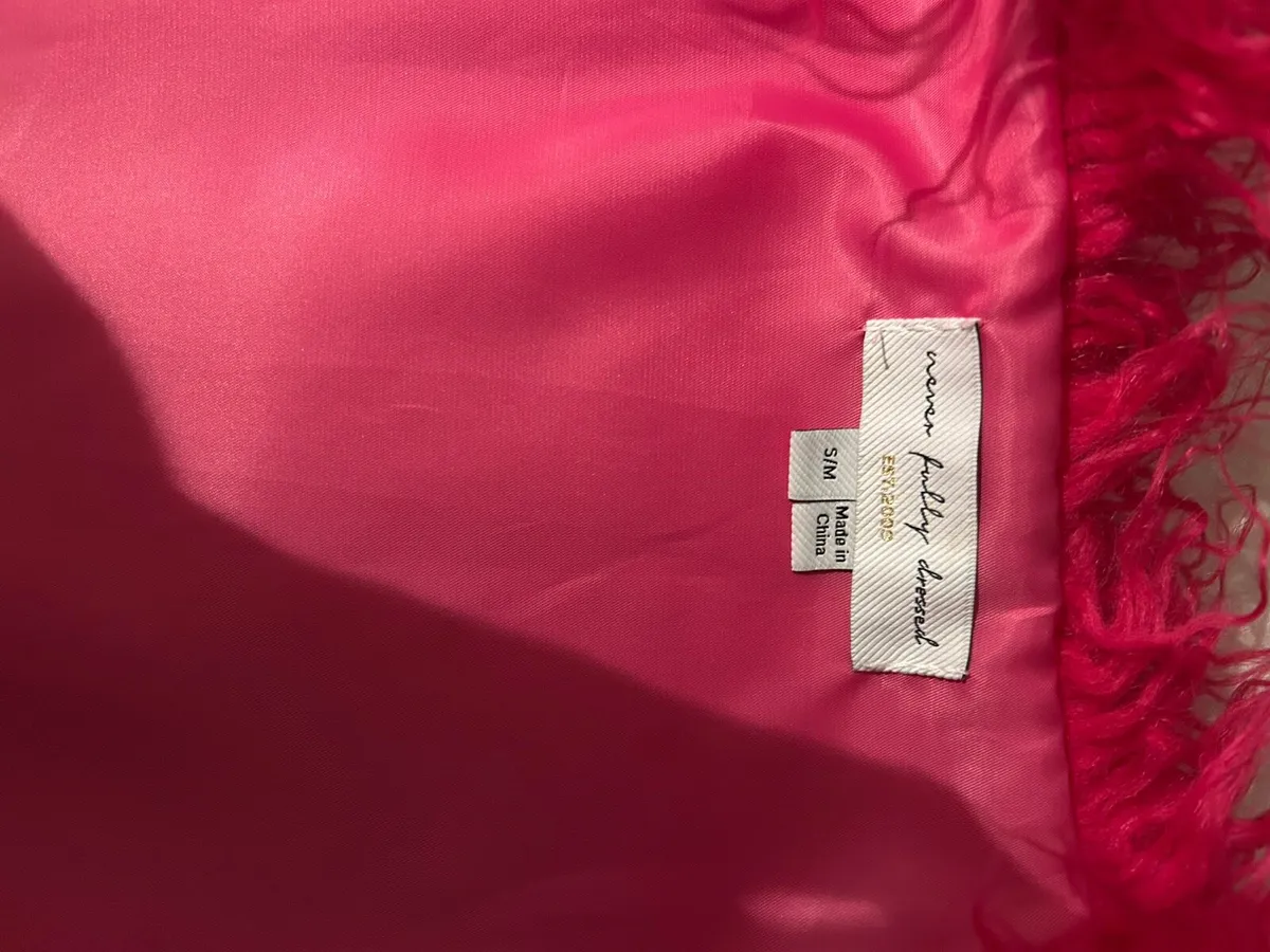 Never Fully Dressed Pink Gilet - Image 3