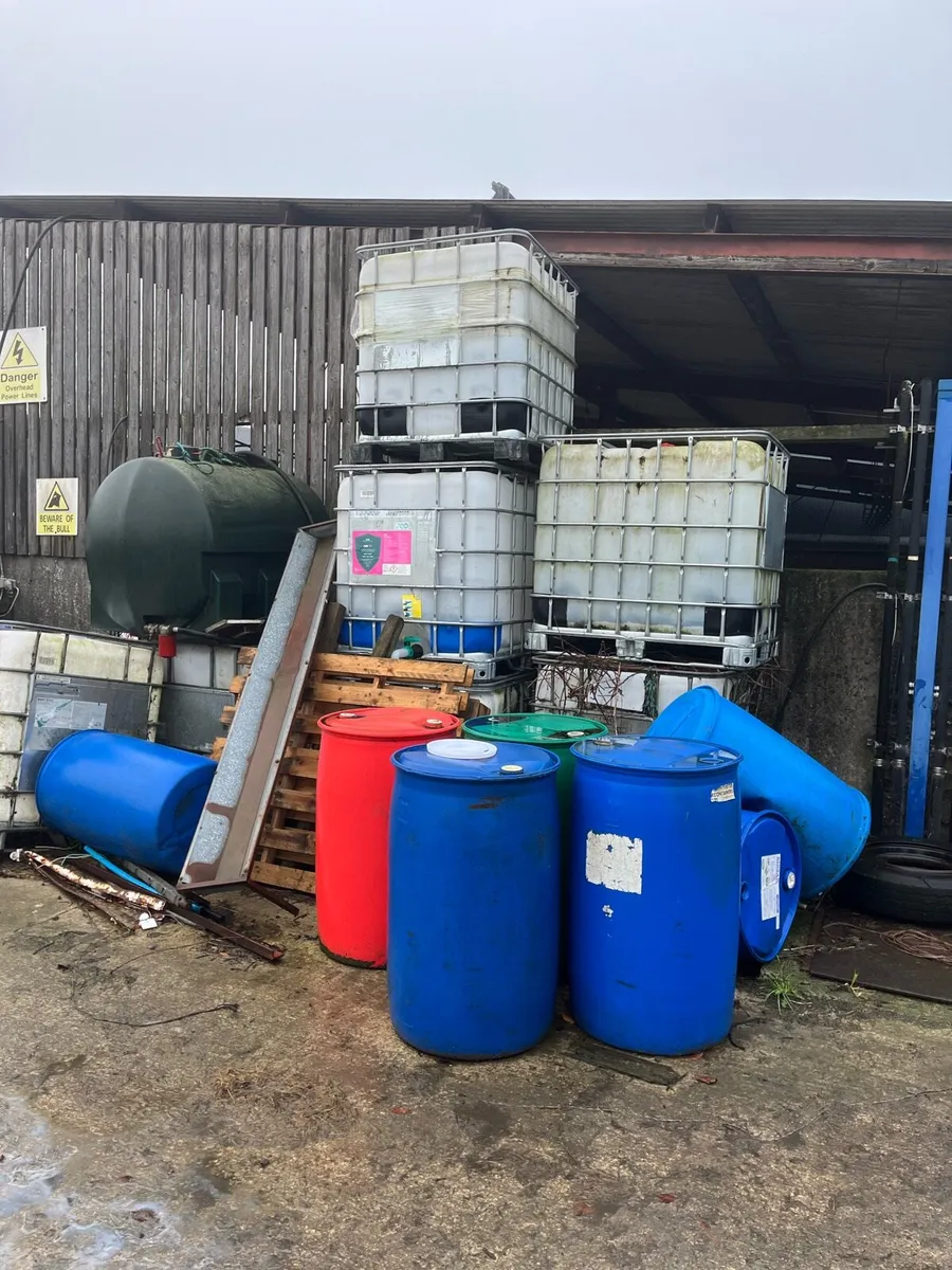 Blue plastic barrel - 200L - IBC tanks - 1000 - Image 3