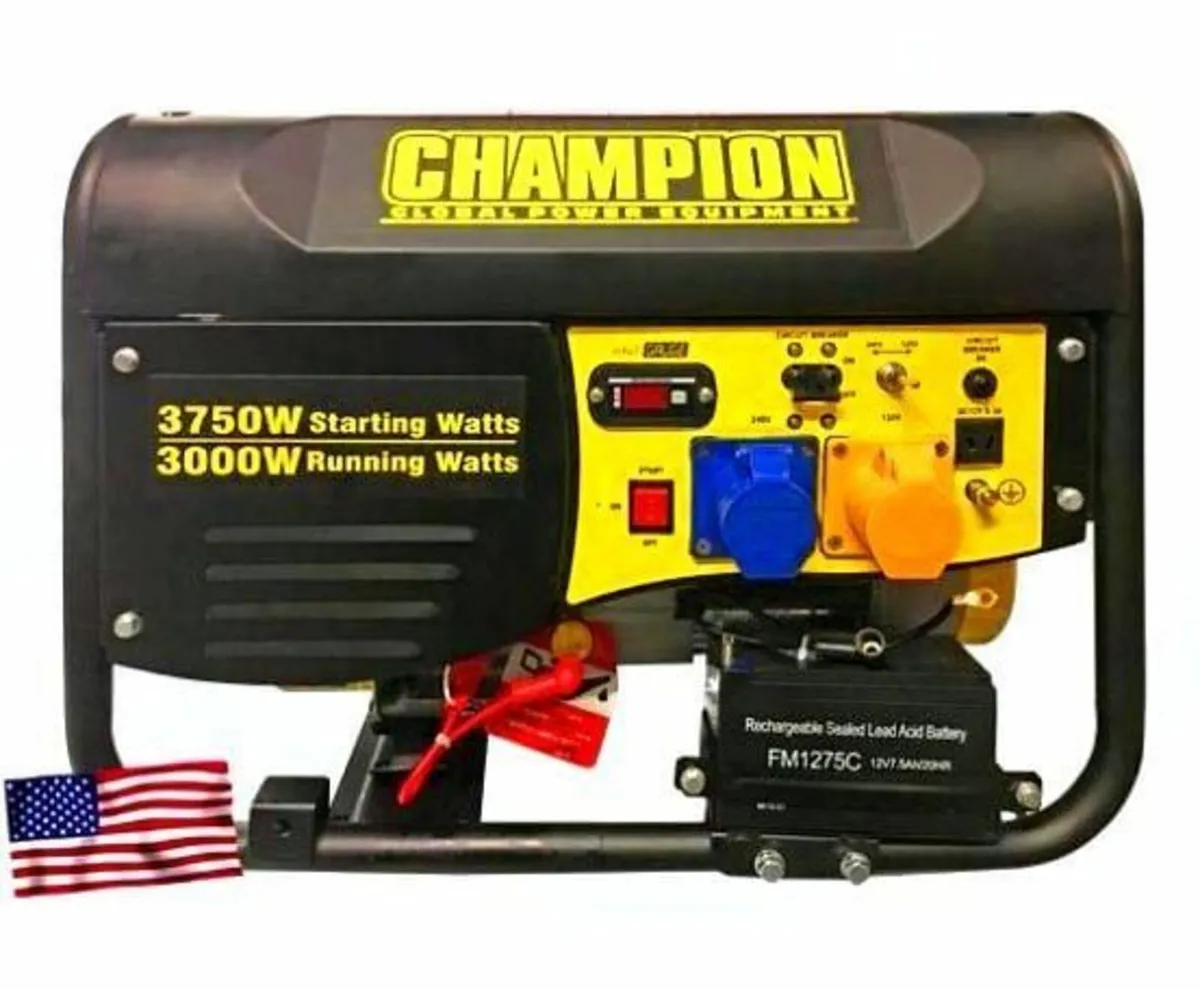 Champion(USA) CPG4000 Key start & Pull Start 3000w - Image 1