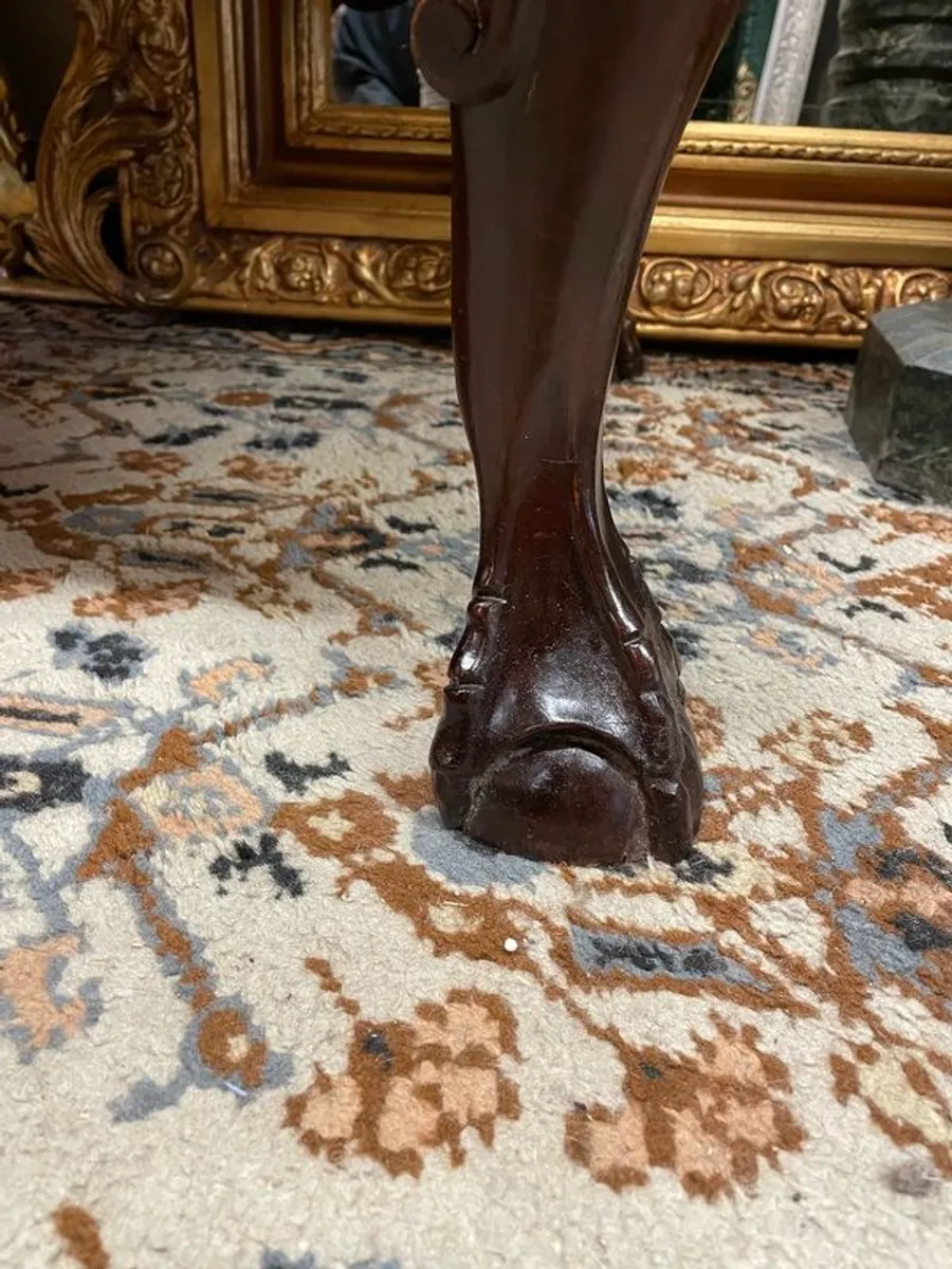 Chippendale Style Double-Door Side Cabinet - Image 3