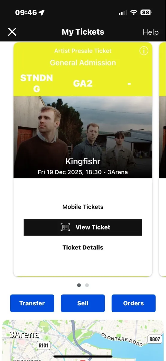 Kingfishr - 3 Arena Tickets (19th Dec) - Image 2