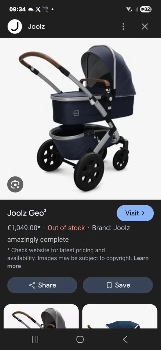 Joolz Geo stroller - pram to buggy - Image 4