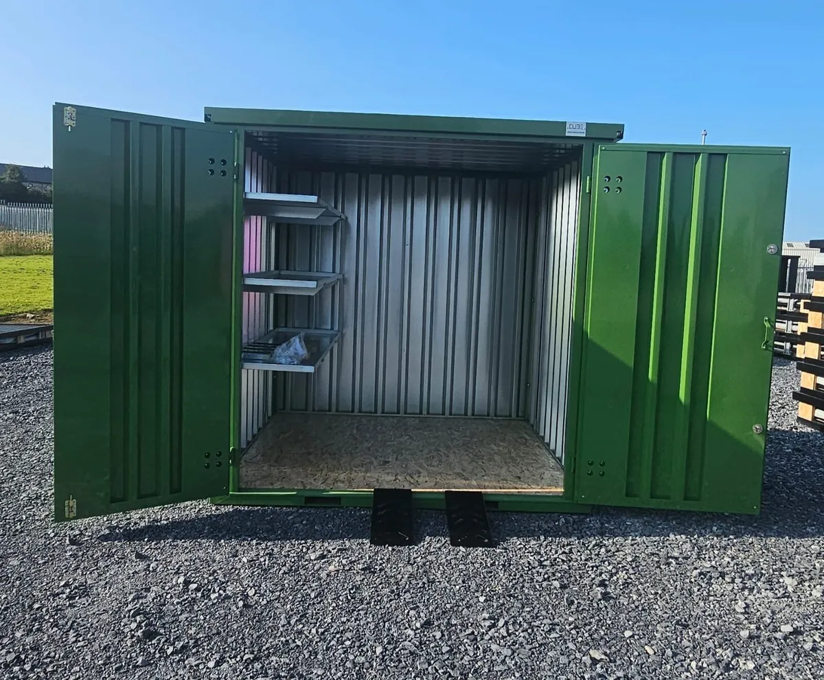 6.5x7ft Storage Units,Steel Sheds,Flatback Storage - Image 2