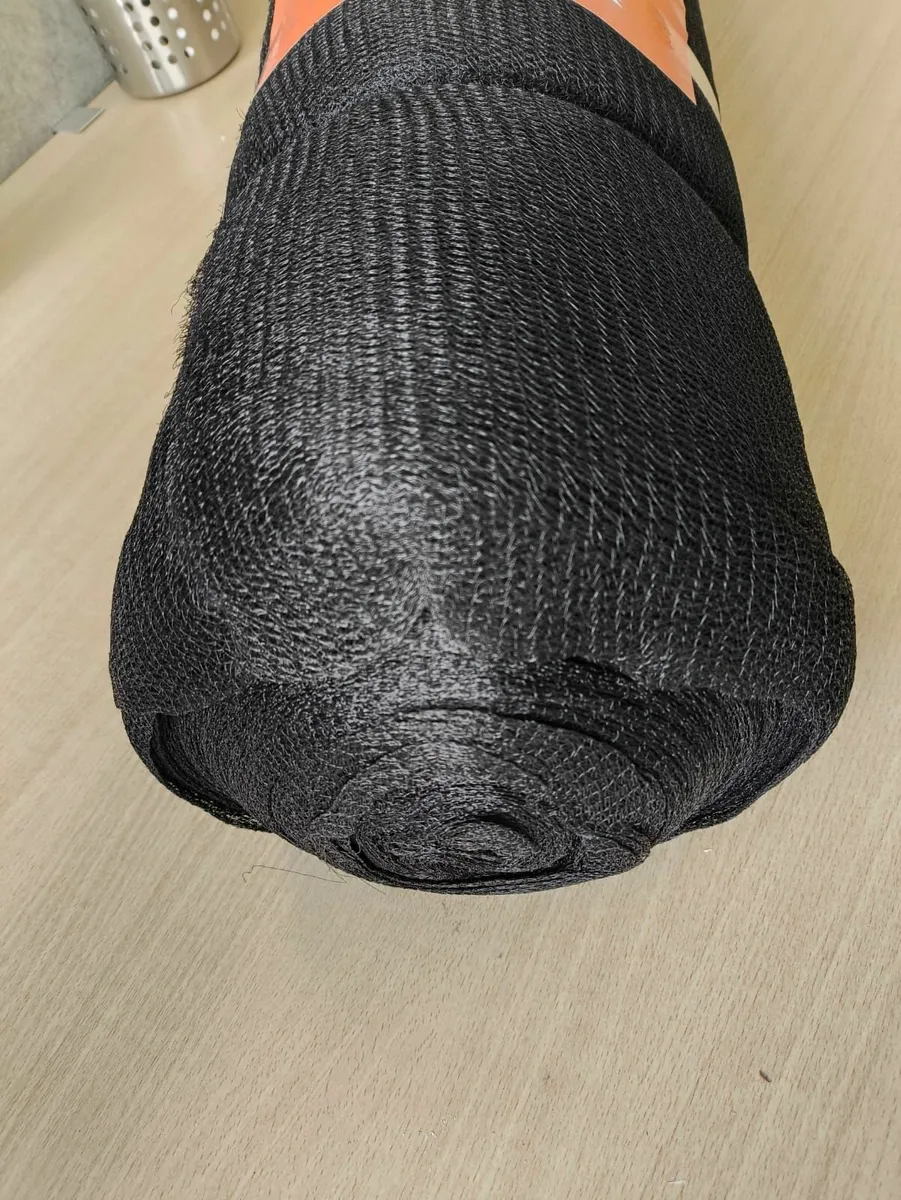 Windbreaker netting  Economy 2m x 50m 50 gsm Black - Image 2