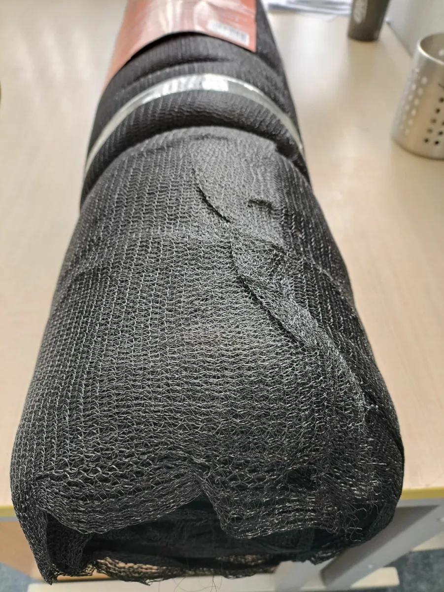 Windbreaker netting  Economy 2m x 50m 50 gsm Black - Image 3