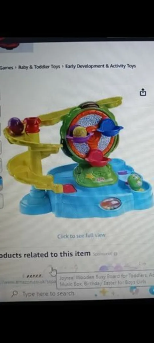 Fisher Price Topzy  Tumbler toy - Image 1