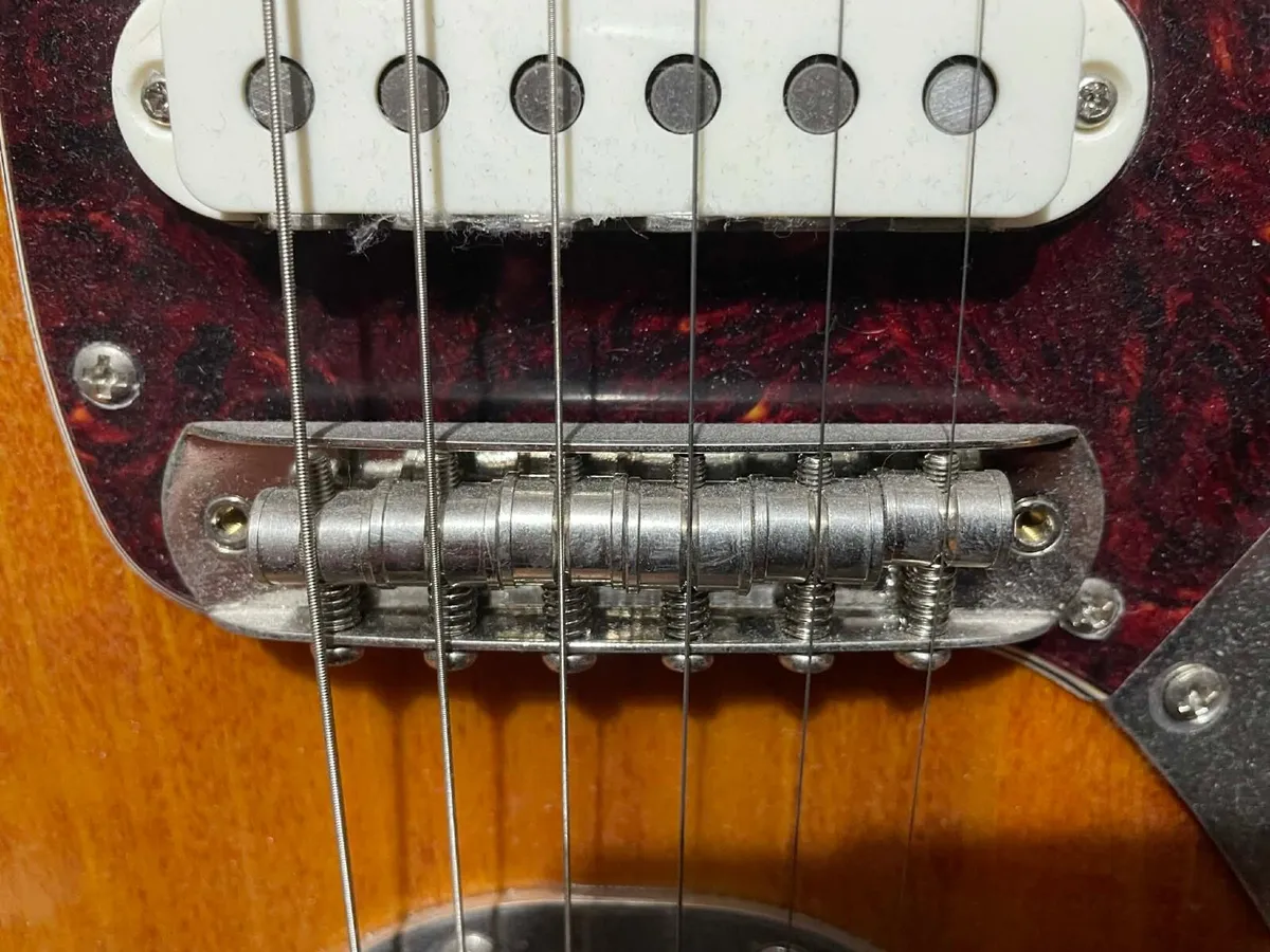 Fender Squire Jaguar Electric Guitar with Amp - Image 2