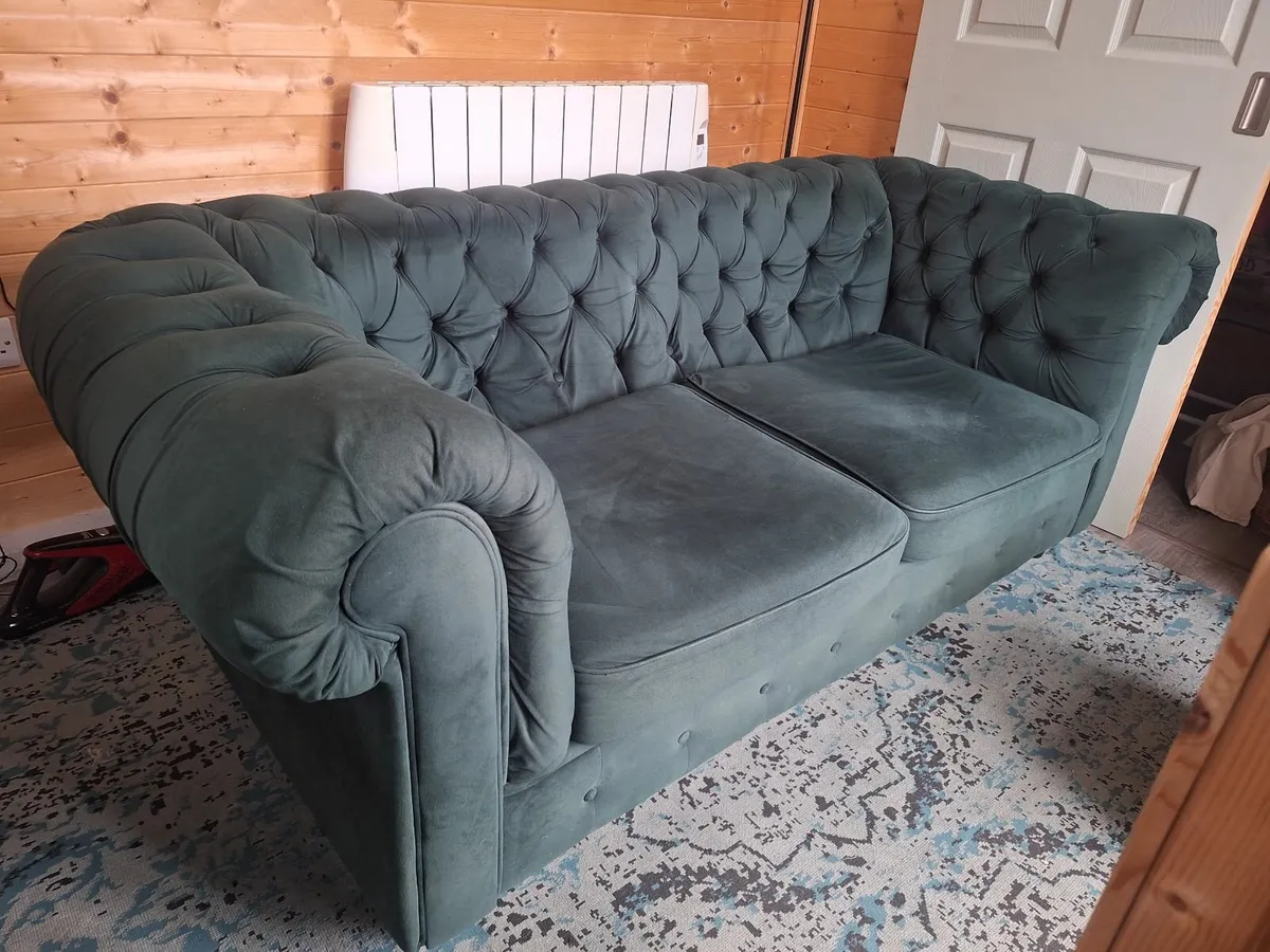 Chesterfield Style Couch - Image 1