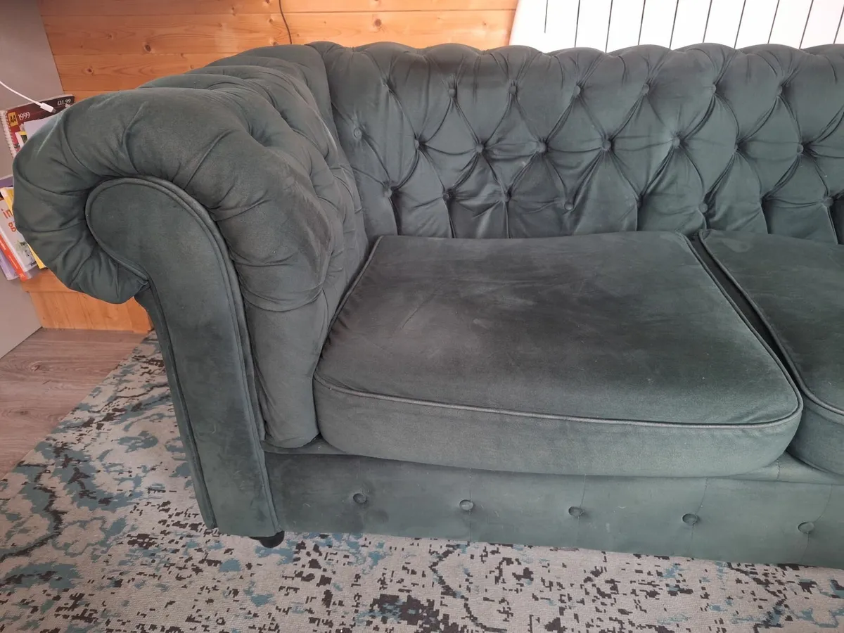 Chesterfield Style Couch - Image 2