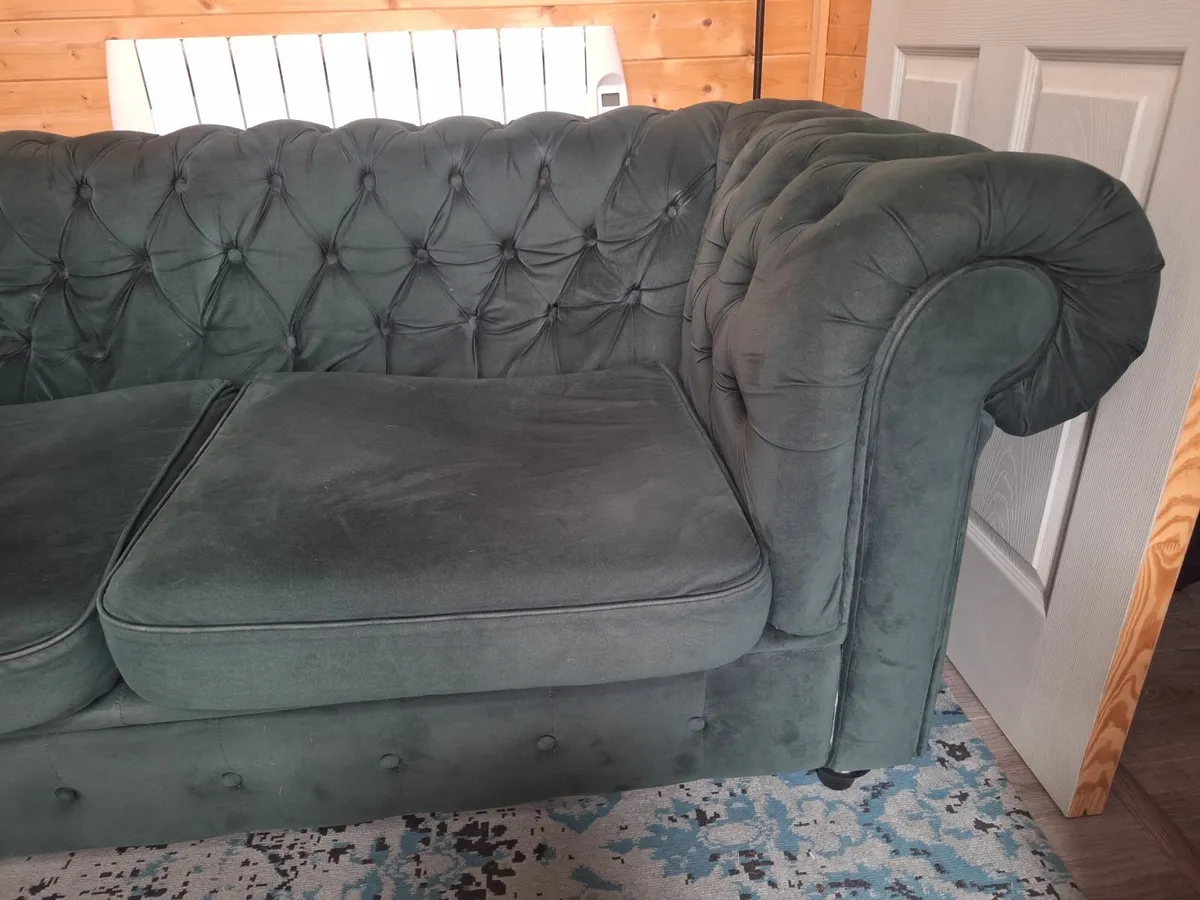 Chesterfield Style Couch - Image 4