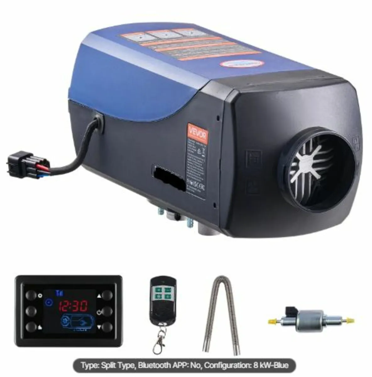 Diesel Heater, 8KW, DC 12V/24V, Portable Diesel - Image 1