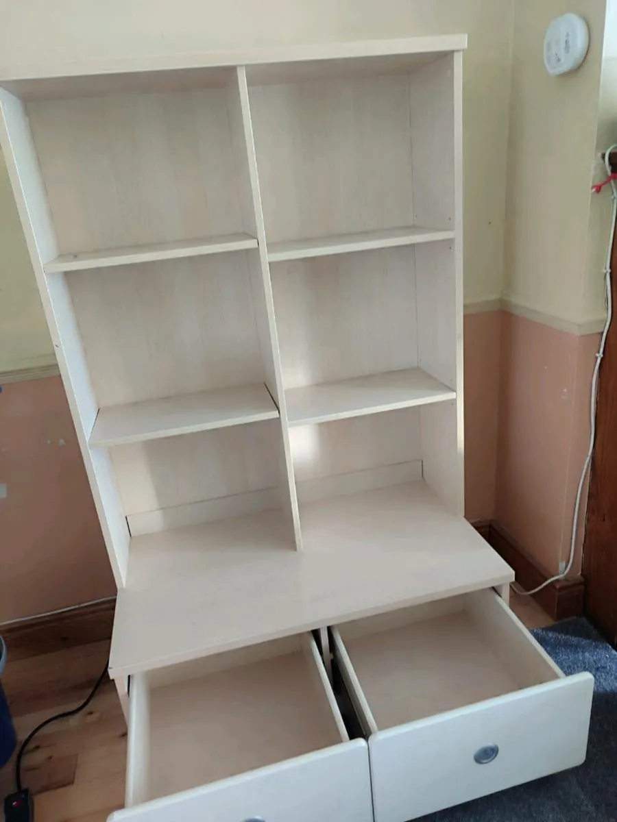 Storage Unit / Bookshelf with Drawers - Image 2