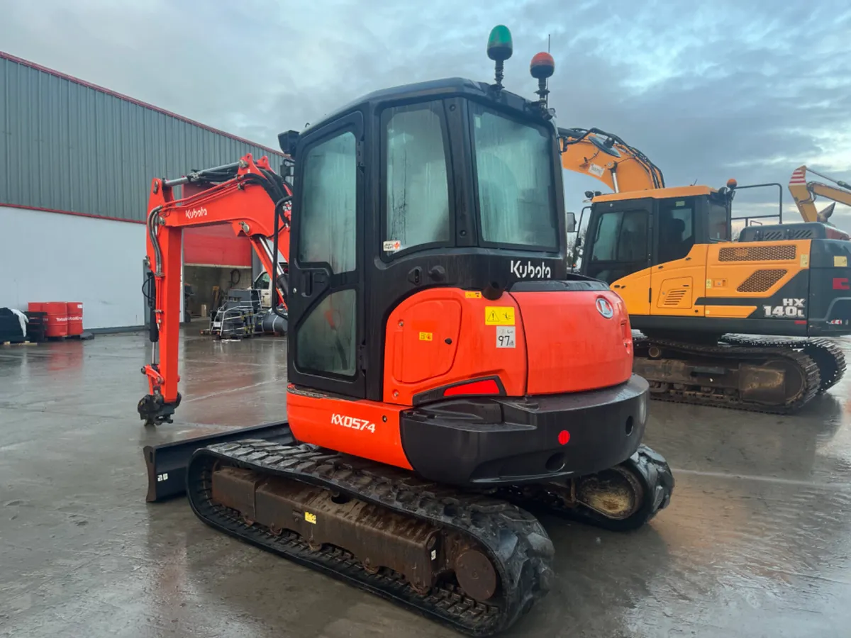 2018 Kubota KX057-4 Mini Excavator - Image 3