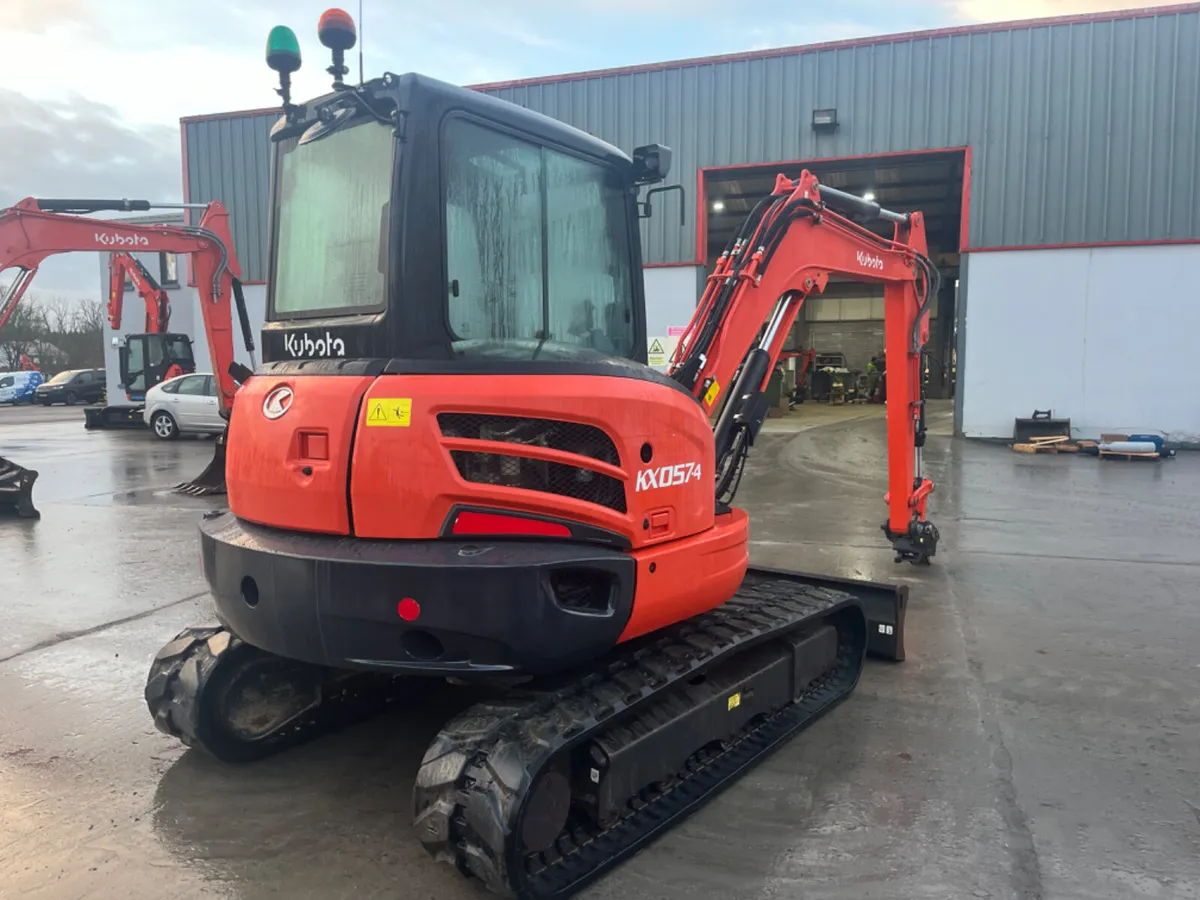 2018 Kubota KX057-4 Mini Excavator - Image 4