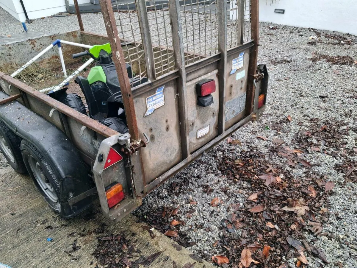 Ifor William Plant Trailer 8 x 4 ft - Image 2