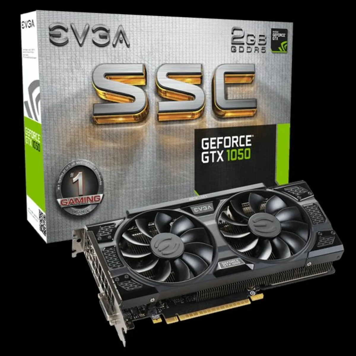 NVIDIA EVGA GEFORCE GTX 1050 SSC - Image 1