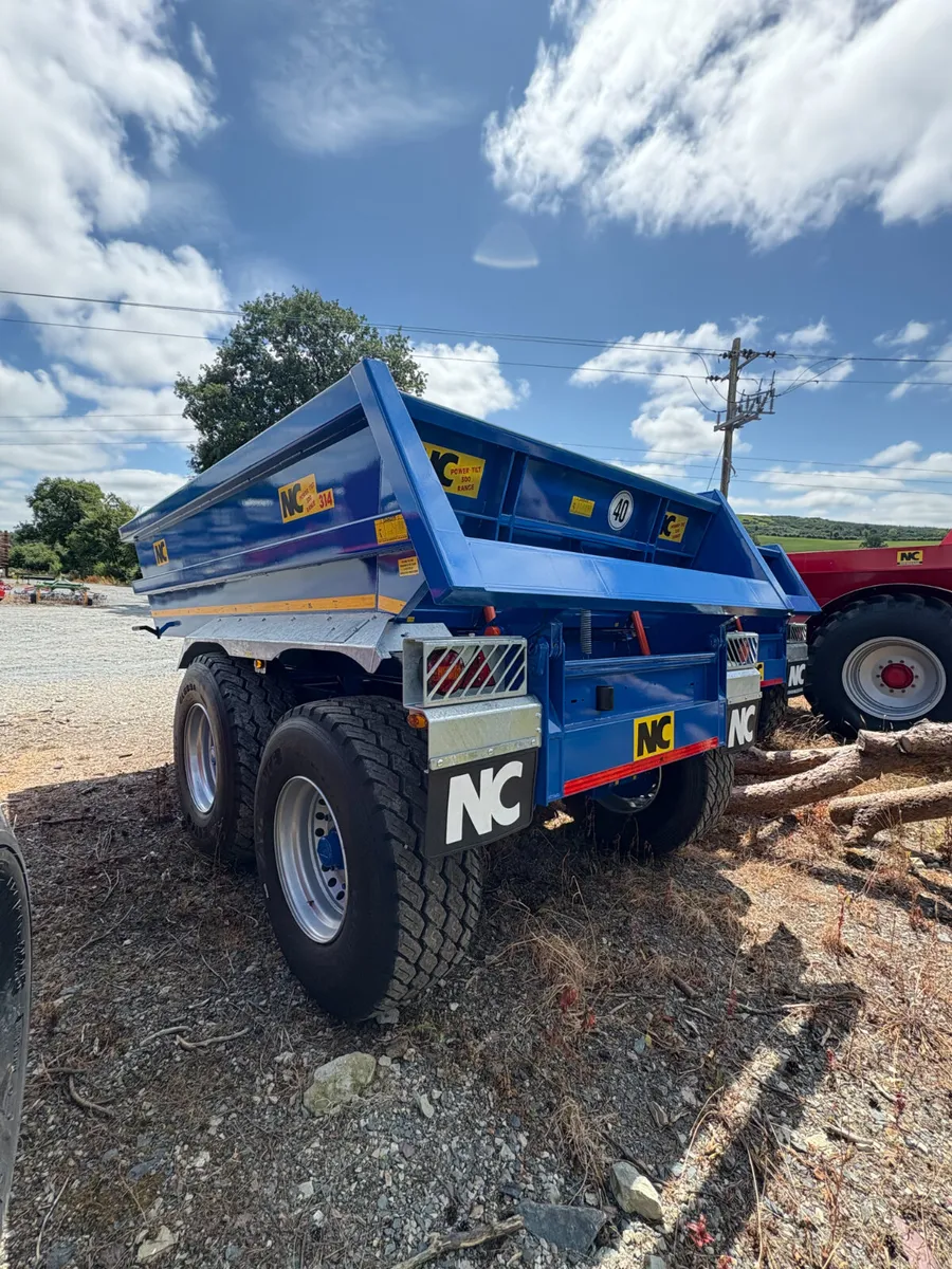 New NC 314 Dump Trailer 14T (445 Wheel) - Image 2