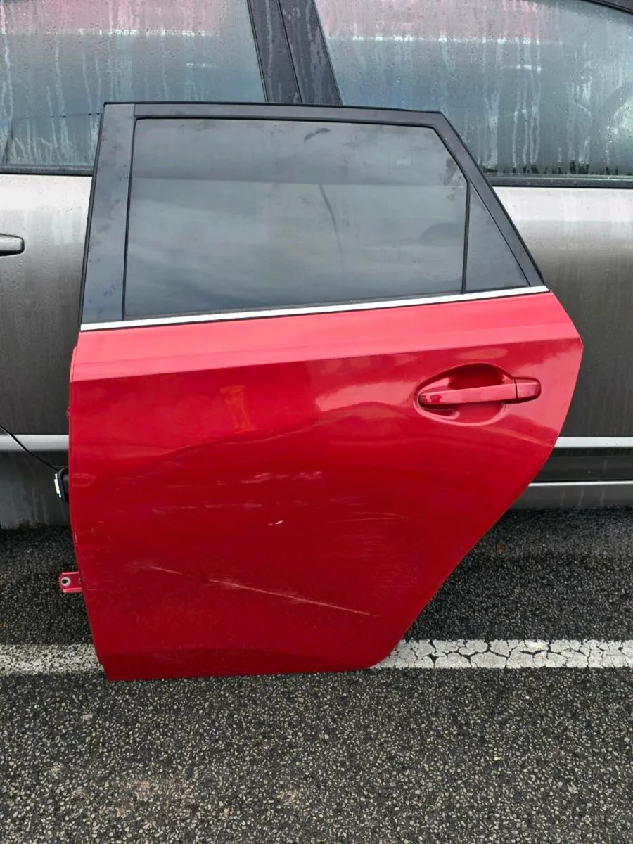 Toyota Auris MK2 Rear Nearside Car Door-Colour 3R3 - Image 1