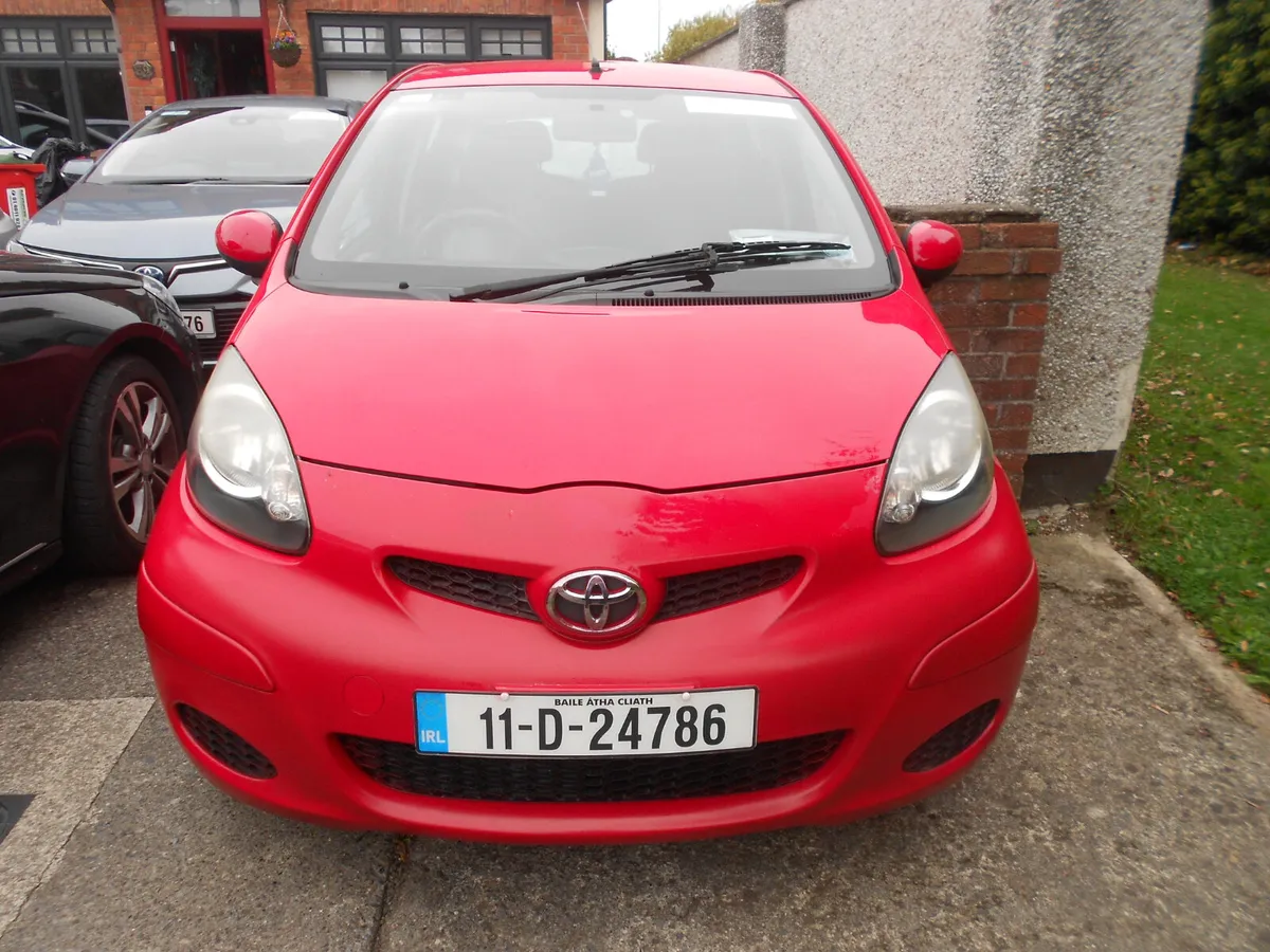 Toyota Aygo 2011 ncted 9/26 - Image 2