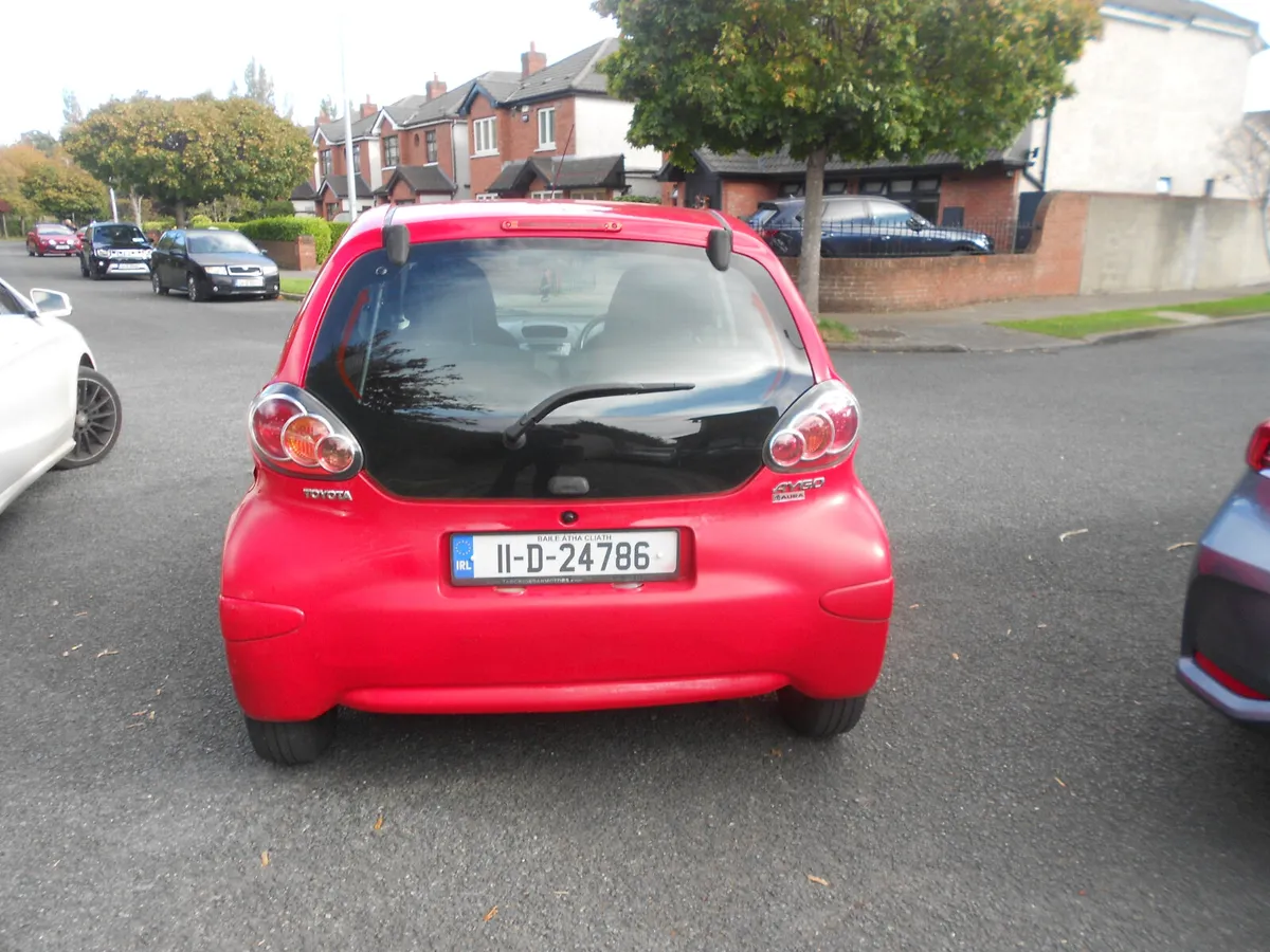 Toyota Aygo 2011 ncted 9/26 - Image 4