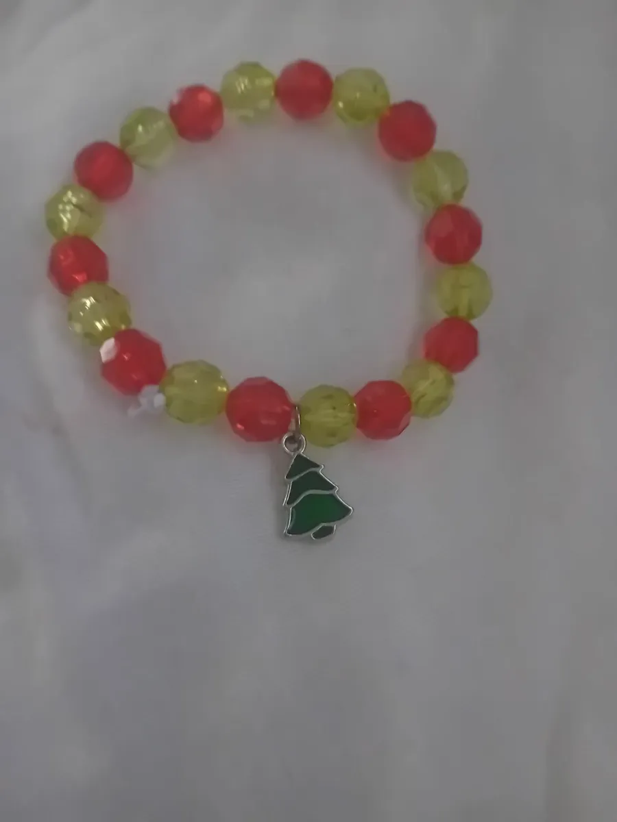 Christmas Beaded bracelets - Image 1